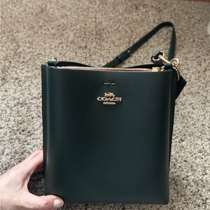 Coach Dark Green Crossbody Bag